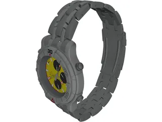 Racer Watch 3D Model preview