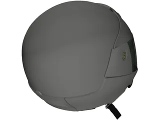 Helmet Shoei 3D Model preview
