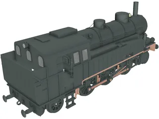 VLC75 Locomotive 3D Model preview