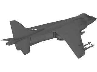 AV-8B 3D Model preview