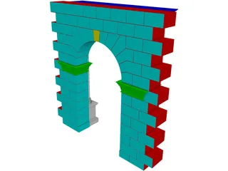 Arch 3D Model preview