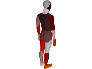 Man 3D Model preview