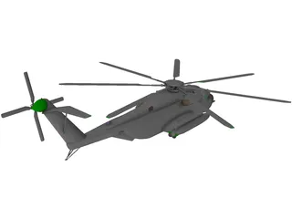 Sikorsky CH-53E Super Stallion 3D Model preview