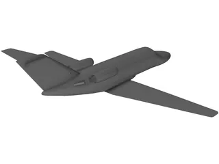 Cessna Citation Jet 3D Model preview