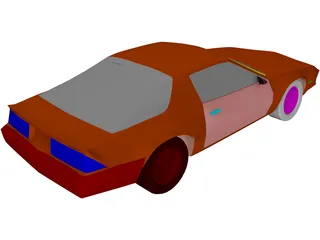 Chevrolet Berlinetta (1983) 3D Model preview