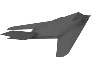 F-117 3D Model preview