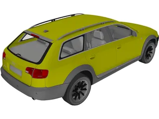 Audi Allroad (2007) 3D Model preview