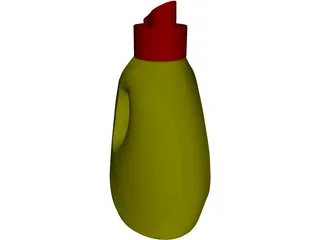 Bottle 3D Model preview
