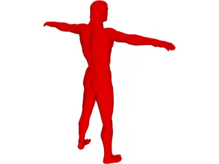 Man 3D Model preview