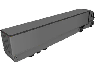 Renault Radiance Concept Truck 3D Model preview