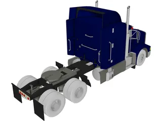 Peterbilt 3D Model preview