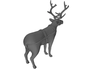 Reindeer 3D Model preview