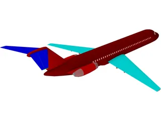 McDonnell Douglas DC-930 3D Model preview