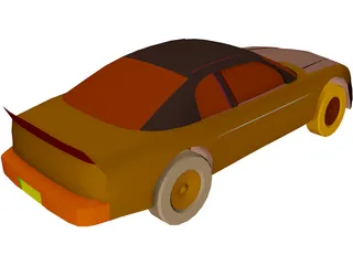 Chevrolet Monte Carlo Stock Car (1995) 3D Model preview