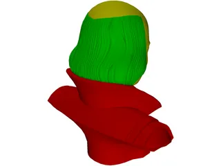 William Shakespeare 3D Model preview