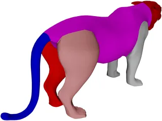 Panther 3D Model preview