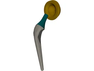 Artificial Hip 3D Model preview