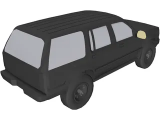 Ford Explorer (1993) 3D Model preview
