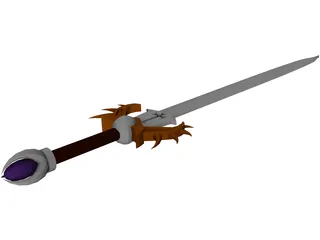 Sword 3D Model preview