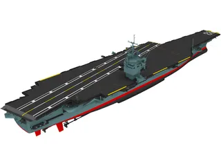 CVN-65 Enterprise 3D Model preview