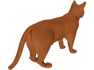 Cat 3D Model preview