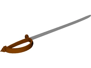 Sword 3D Model preview