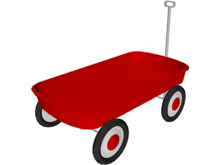 Wagon 3D Model preview