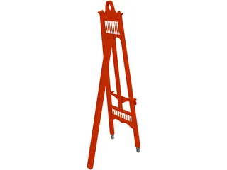 Easel 3D Model preview