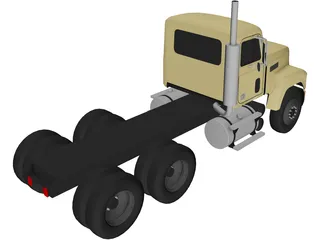 Mack CH613 (1993) 3D Model preview