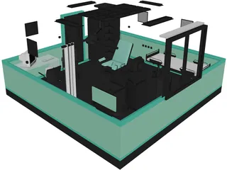 Gynecology Office 3D Model preview