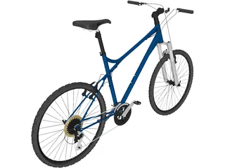 Bike Cross 3D Model preview