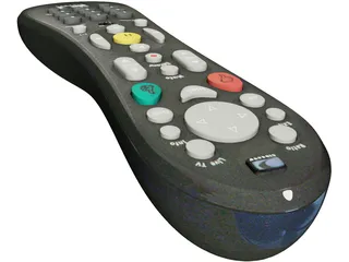 DirecTV Remote Control 3D Model preview