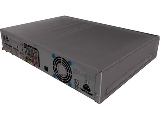 DirecTV Cable Box 3D Model preview