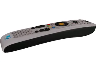 DirecTV Remote Control 3D Model preview