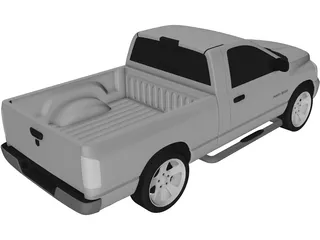 Dodge Ram 1500 3D Model preview