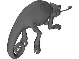 Chameleon 3D Model preview