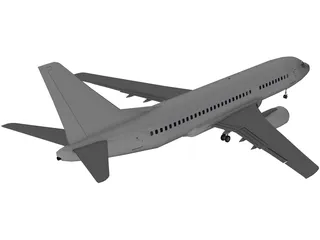 Boeing 737-700 [+Interior] 3D Model preview