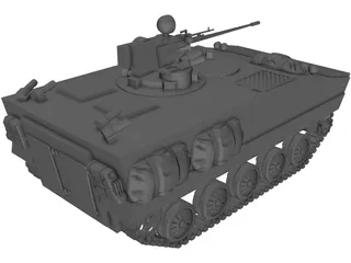 AMX-10P French IVF 3D Model preview
