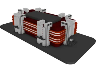 Building Deco 3D Model preview