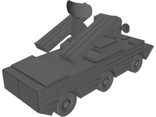 SA-8 SAM 3D Model preview
