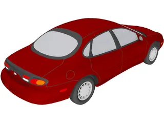 Ford Taurus (1996) 3D Model preview