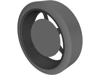 Wheel 3D Model preview
