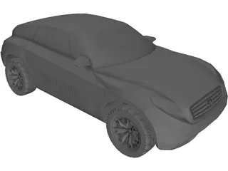 Infinity Triant Concept 3D Model preview