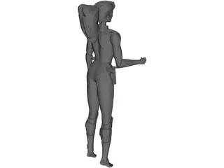 Woman 3D Model preview