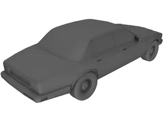 Jaguar XJ6 (1989) 3D Model preview