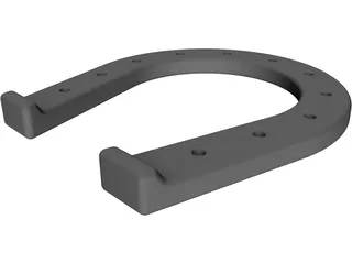 Horse Shoe 3D Model preview