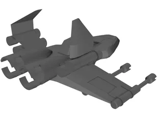 Descent Pyro GX 3D Model preview