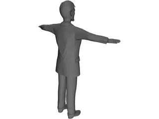 Man 3D Model preview