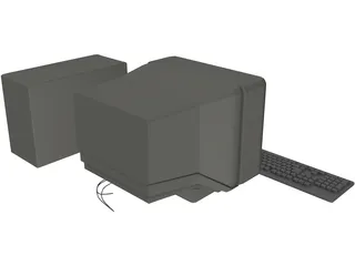 Computer 3D Model preview