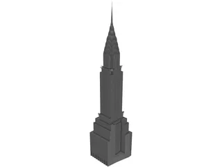 Chrysler Building 3D Model preview